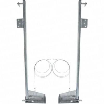 Cardale double garage door pivot arms