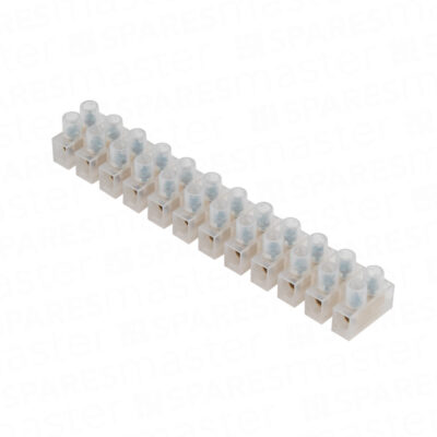 Single Strip Of 12 Way Choc-Bloc Wire Connector Strip
