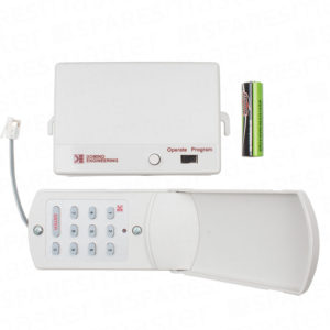 Domino garage door keypad