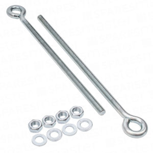 Cardale double garage door eye bolts