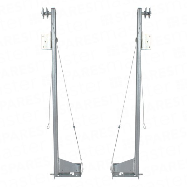 Cardale double multispring garage door pivot arms