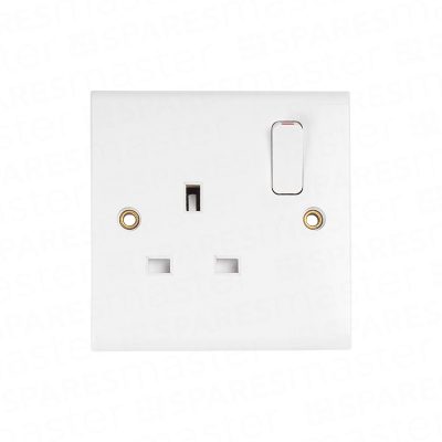 Single Switched Flush Socket 13A