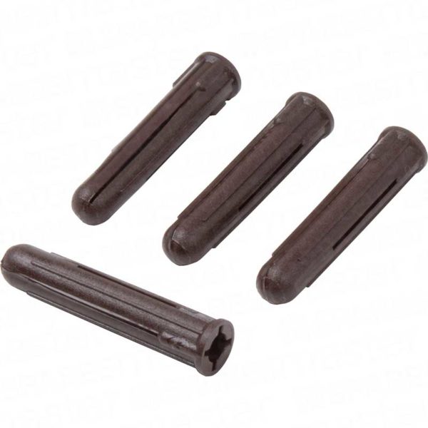 Plastic Wall Plugs – Brown