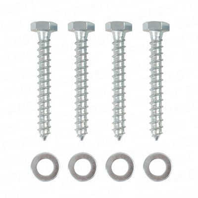 Zinc Coach Screw with Washer