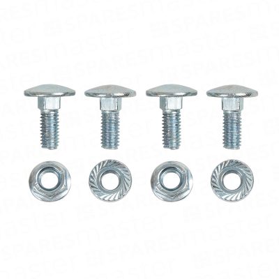 Dome Head Square Shank Bolt M6 x 16mm