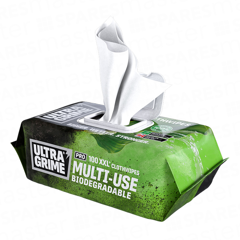 UltraGrime PRO Bio Multiuse Clothwipes