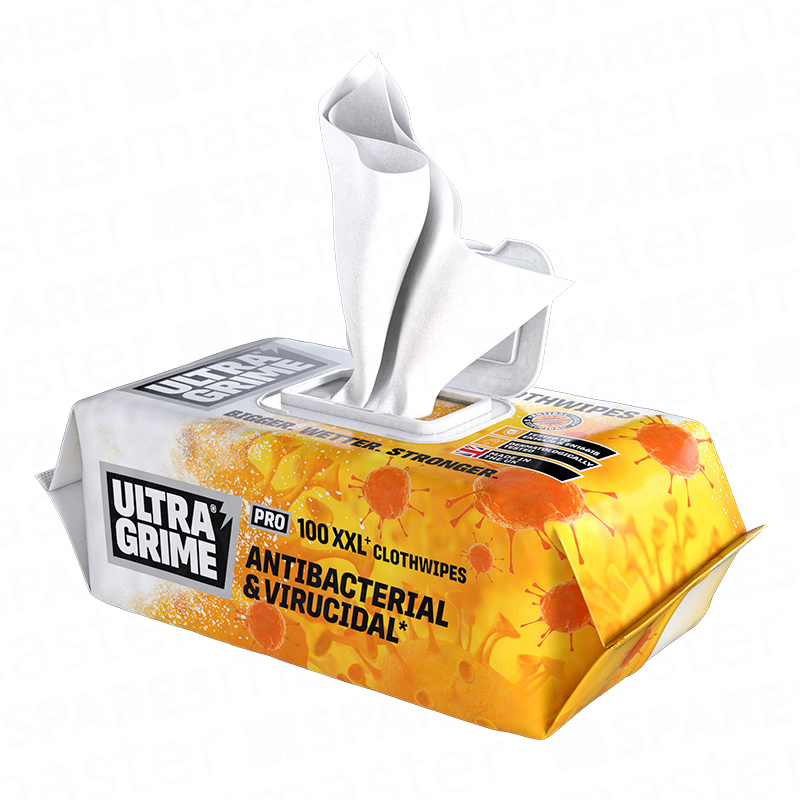 UltraGrime PRO Anti-Bac Clothwipes
