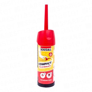 Soudal Gap Filling Expanding Foam & Compact Adapter 150ml