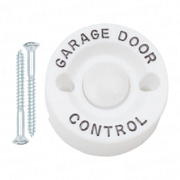 Garage door push button