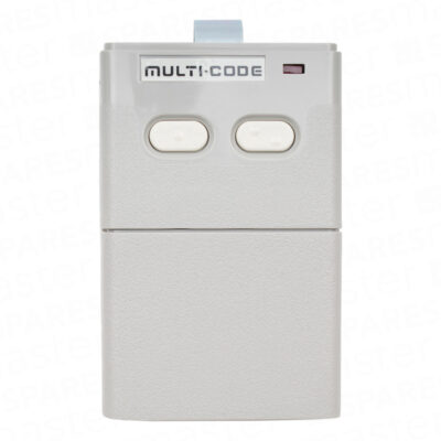 Multicode garage door remote control