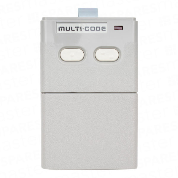 Multicode garage door remote control