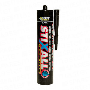 Stixall black adhesive