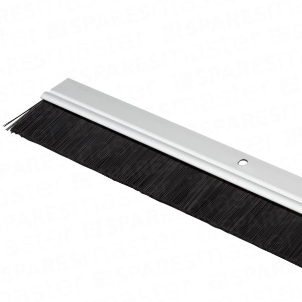 Garage door brush draught excluder