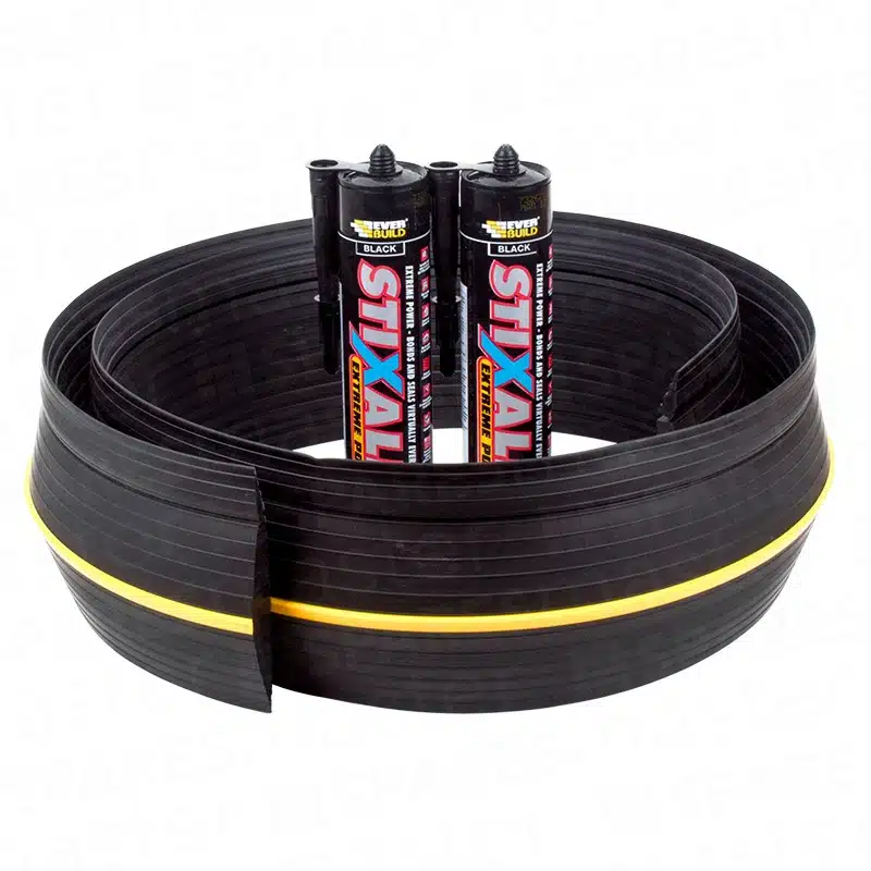 Weather Defender with two adhesives