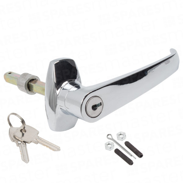 Garador garage door car type chrome handle