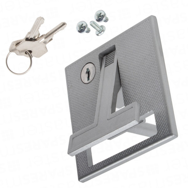 Henderson Merlin garage door flush lock