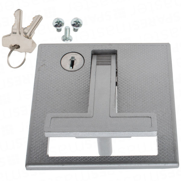 Henderson Merlin garage door flush lock