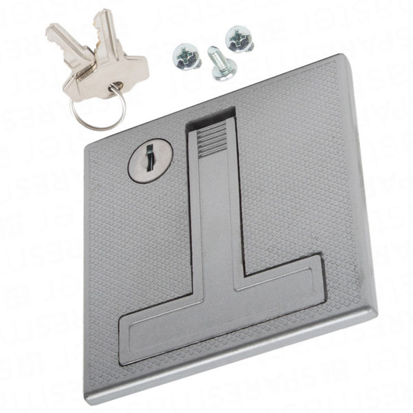 Henderson Merlin garage door flush lock