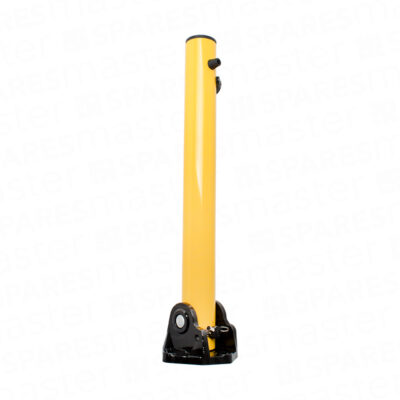 Autolok Yellow Fold Down Parking Post - 620mm heigh