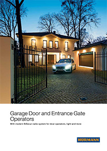 Hormann garage door openers brochure