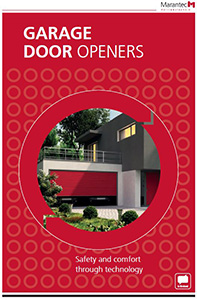 Marantec garage door openers brochure